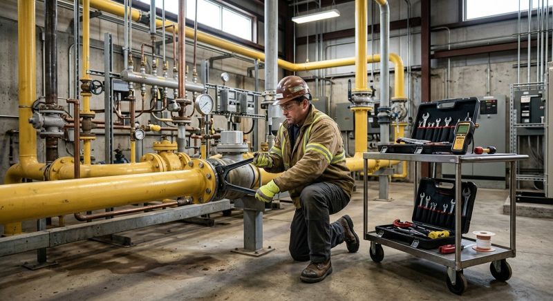 Commercial Gas Line Service in Austin, TX