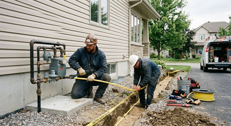 Residential Gas Piping in Austin, TX