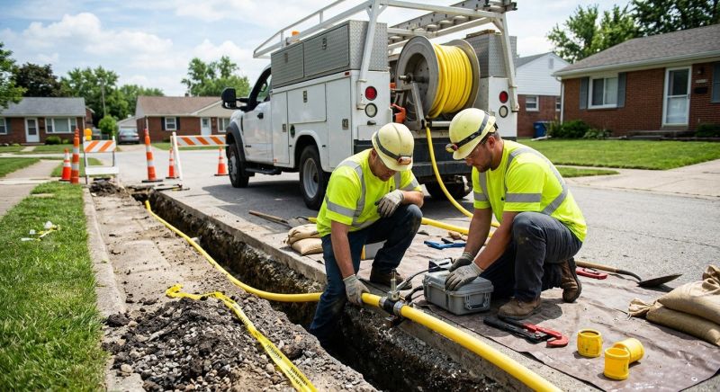 Underground Gas Line Service in Annapolis, MD