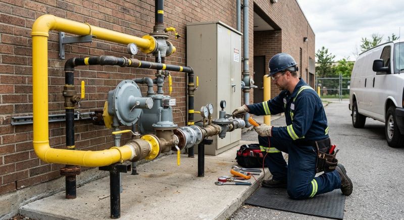 Commercial Gas Piping in Columbus, OH