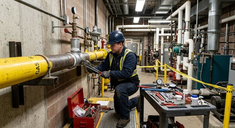 Commercial Gas Piping in Kansas City, MO