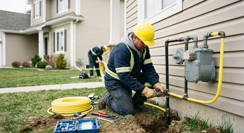 Gas Line Installation in West Palm Beach, FL