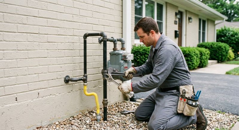 Gas Line Rerouting in Austin, TX
