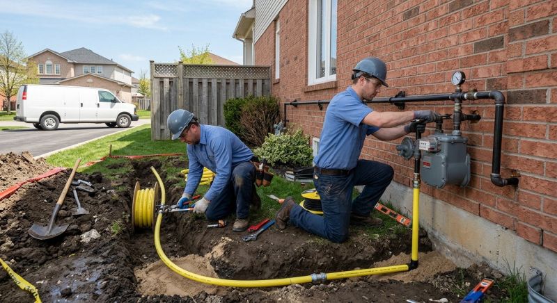Home Gas Line Installation in Columbus, OH