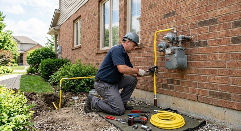 Home Gas Line Installation in Sacramento, CA