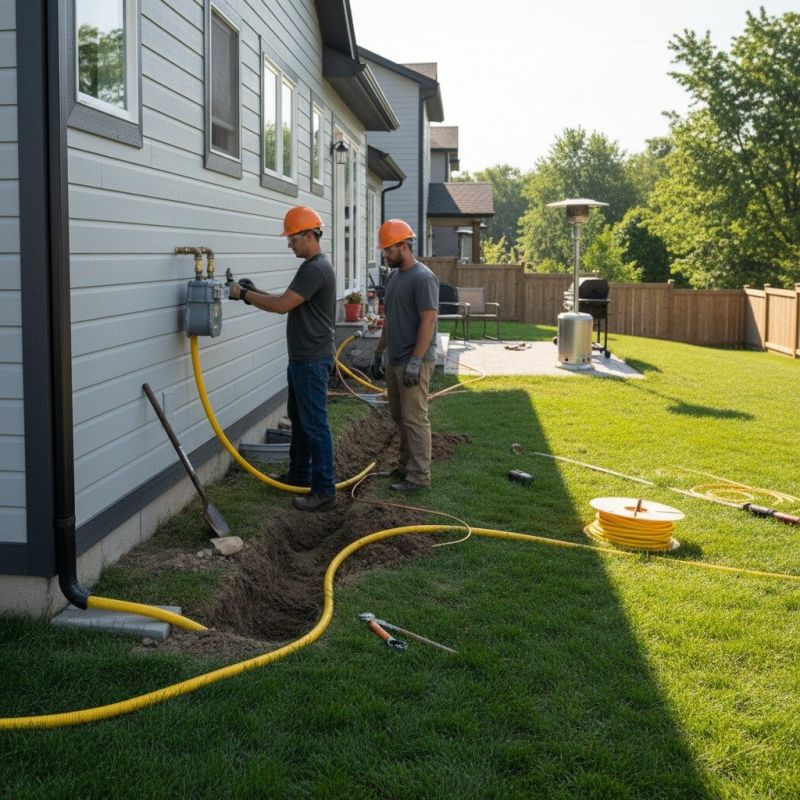Natural Gas Line Installation in West Palm Beach, FL