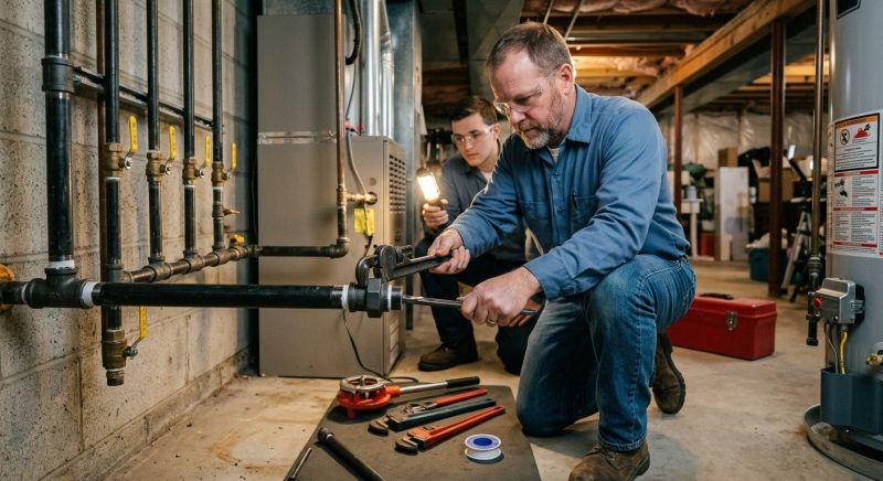 Natural Gas Plumbing in Sacramento, CA