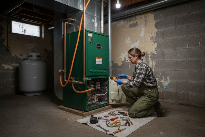 Propane Line Installation