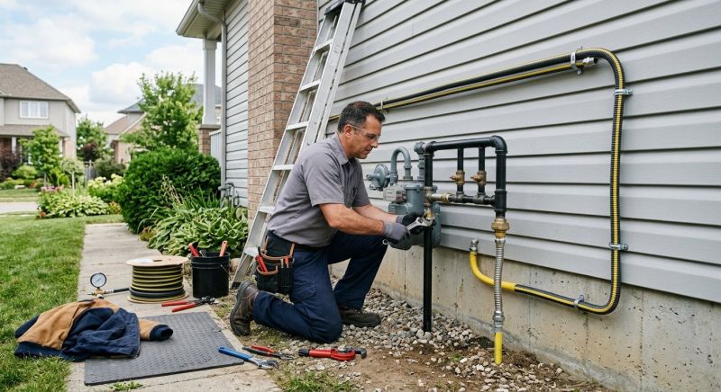 Propane Line Installation in San Antonio, TX