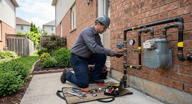Residential Gas Piping in Fredericksburg, VA